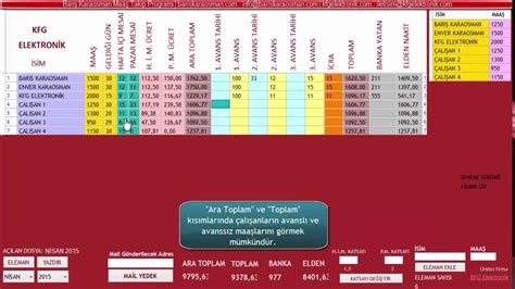 maaş hesaplama programı