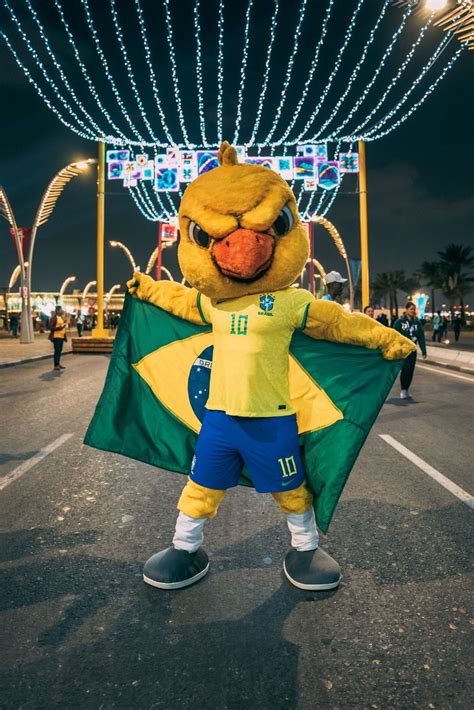 mascote da seleção