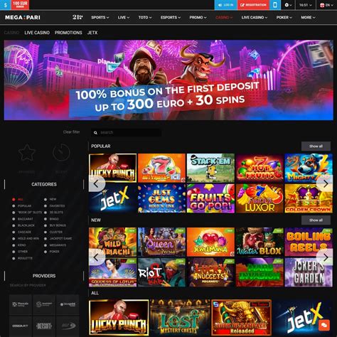 megapari casino review