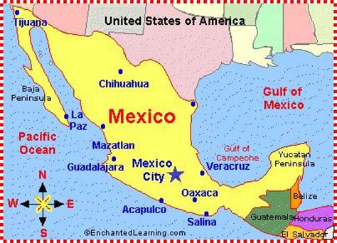 meksika haritası
