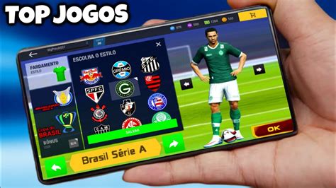 melhor jogo de futebol para android offline 2023