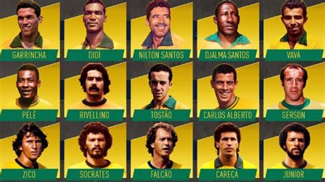 melhores jogadores da historia do brasil