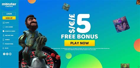 monster casino bonus code