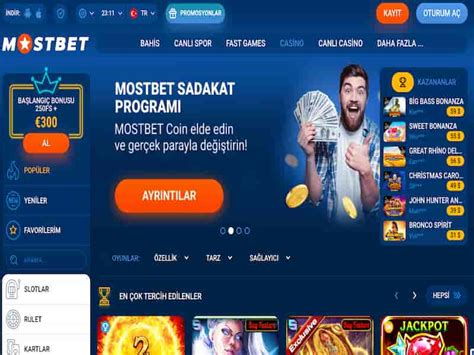 mostbet online oyna