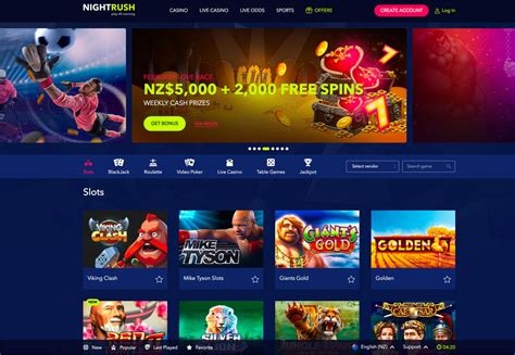 night rush casino online