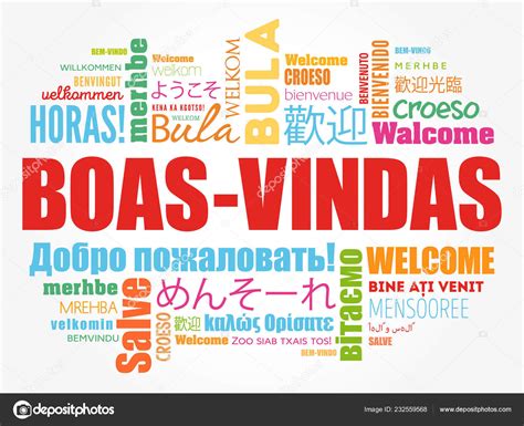o que significa welcome em português