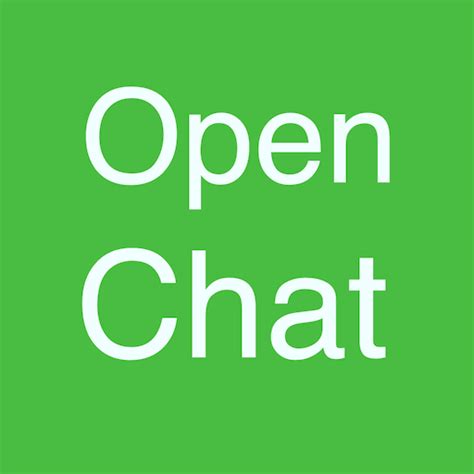 open chat