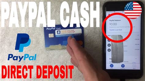 paypal deposit methods