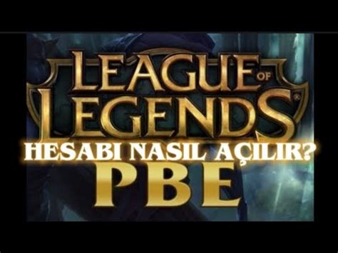 pbe hesabı