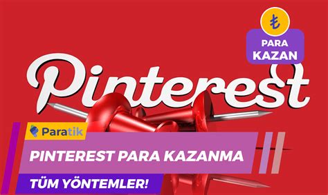 pinterest para kazanma