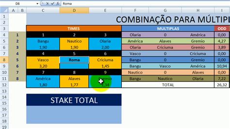 planilha de produtividade apostas esportivas