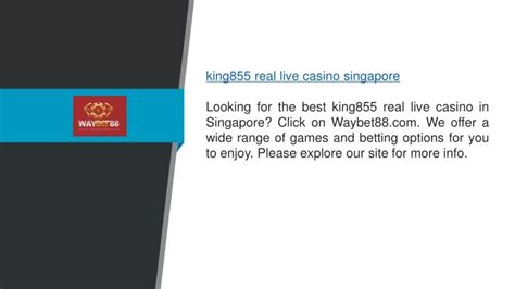 real live casino singapore