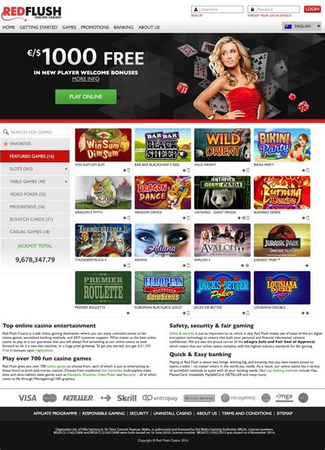 red flush casino no deposit bonus codes