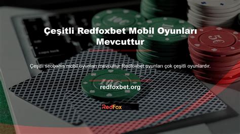 redfoxbet mobil uygulama