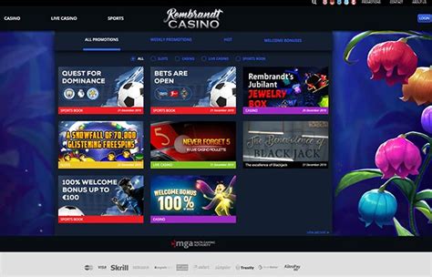 rembrandt casino login