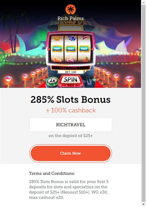 rich palms casino no deposit bonus