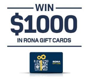 rona win $1 000