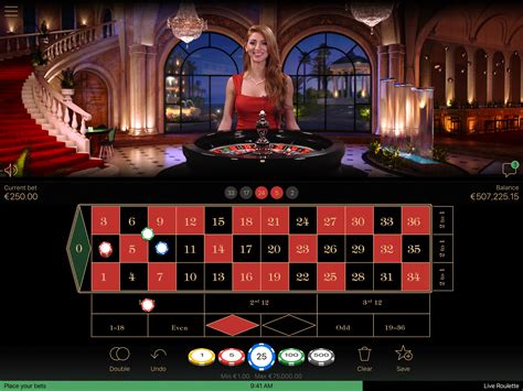 roulette casino live