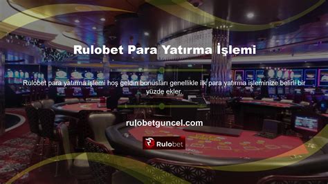 rulobet para yatırma bonusu