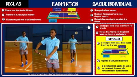 saque badminton