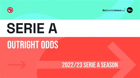 serie a outright odds