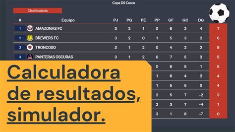 simulador de resultados de futebol