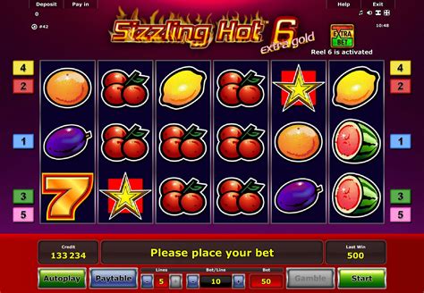 sizzling slots casino