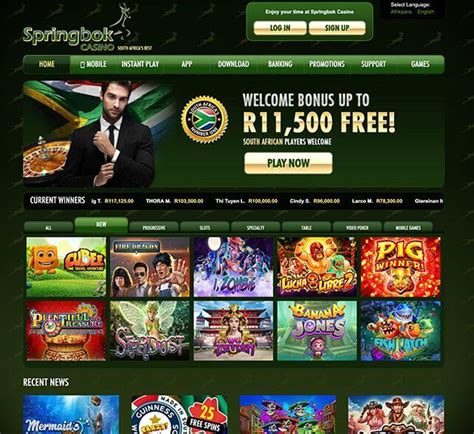 springbok casino free spin