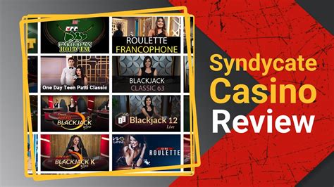 syndicate casino test