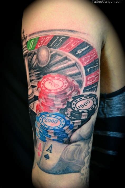 tatuagem casino jogo da vida
