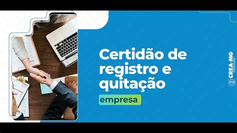 taxa certidão de registro e quitacao crea