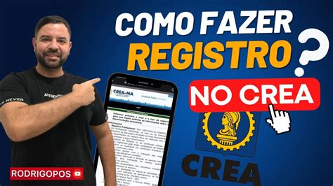 taxa para atualização de registro no crea