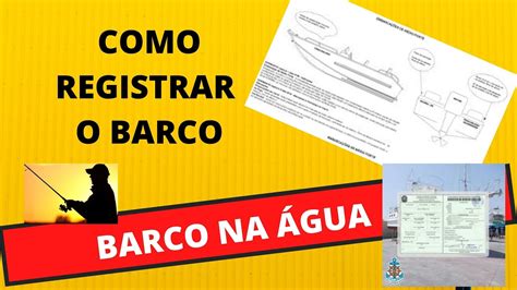 taxa para registro de embarcaçao rk j