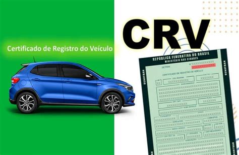 taxa referente ao novo certificado de registro do veículo crv