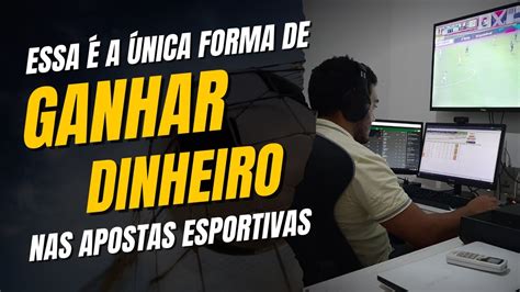 tem como ganhar dinheiro nas apostas esportivas