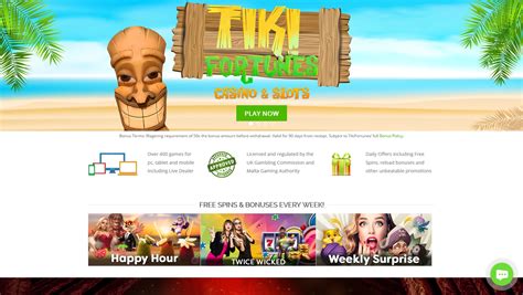 tiki fortunes free online casino games