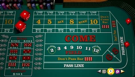um jogo de dados comum em casinos é o craps