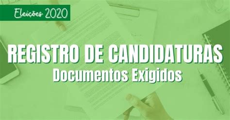 valor taxa para registro de candidatura prefeito