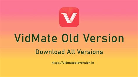 vidmate app old version
