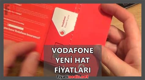 vodafone hat fiyatı