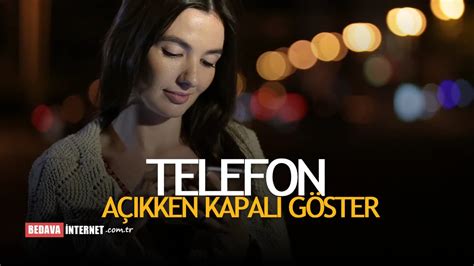 vodafone telefon kapalı gösterme