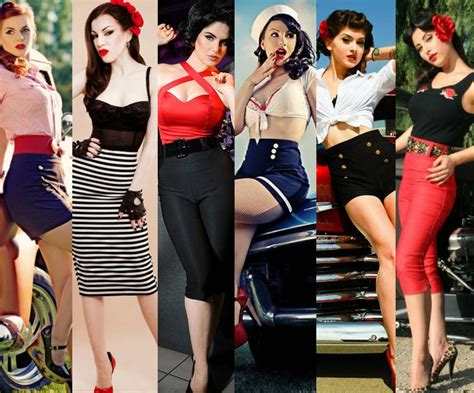 what is pin up style