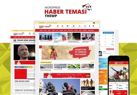 wordpress haber temasi