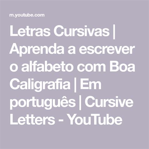 write em português