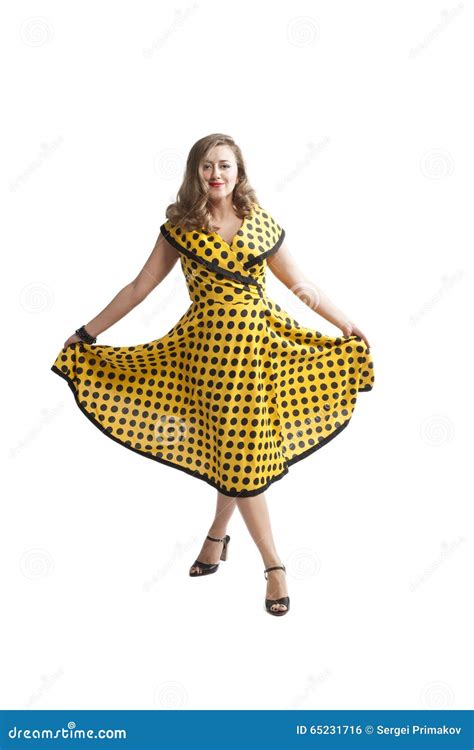 yellow pin up dress