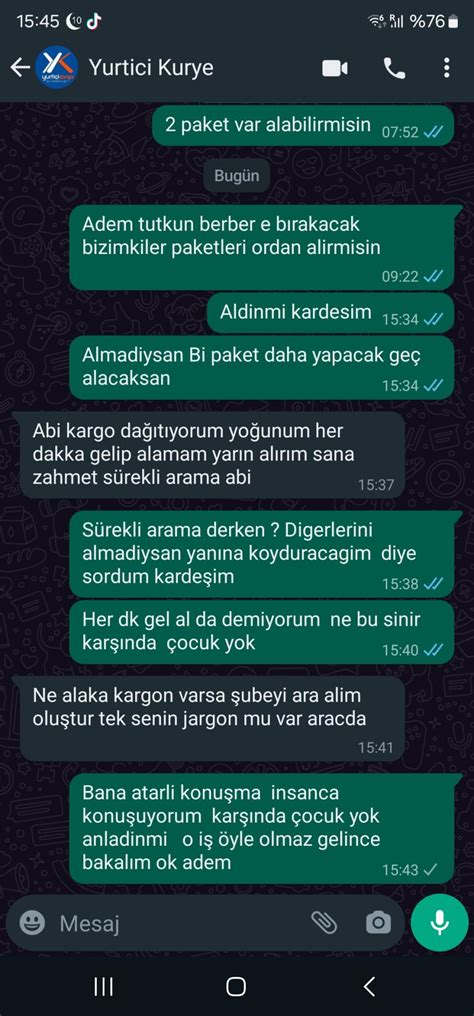 yurtiçi kargo şikayet telefonu