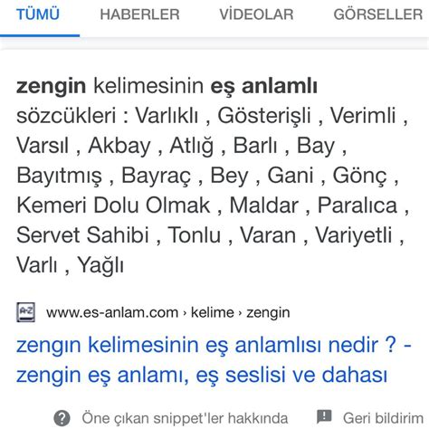 zenginin eş anlamlısı nedir