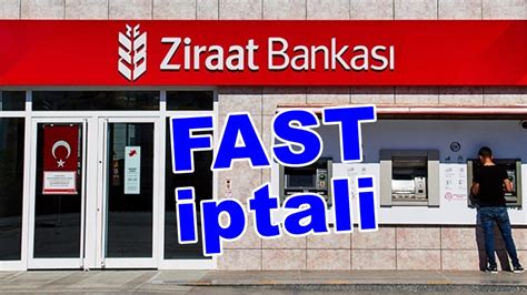 ziraat bankası fast nasıl yapılır