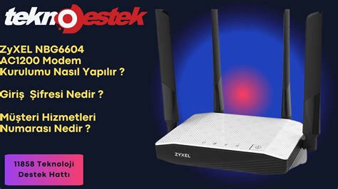 zyxel modem arayüz şifresi