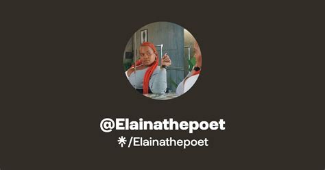 @Elainathepoet Linktree